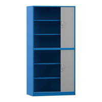 Flexeo® Rollladenschrank, 6 Fächer, 2 Türen – Bild 26