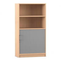 Flexeo® Rollladenschrank, je 2 Fächer unten und oben = 4 Ordnerhöhen – Bild 9
