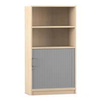 Flexeo® Rollladenschrank, je 2 Fächer unten und oben = 4 Ordnerhöhen – Bild 19