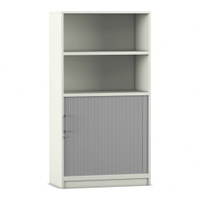 Flexeo® Rollladenschrank, je 2 Fächer unten und oben = 4 Ordnerhöhen – Bild 15