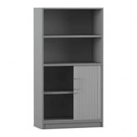 Flexeo® Rollladenschrank, je 2 Fächer unten und oben = 4 Ordnerhöhen – Bild 2