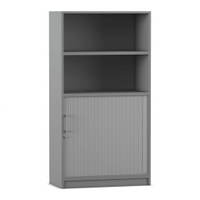Flexeo® Rollladenschrank, je 2 Fächer unten und oben = 4 Ordnerhöhen – Bild 3