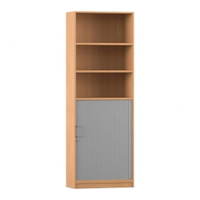 Flexeo® Rollladenschrank, je 3 Fächer unten und oben = 6 Ordnerhöhen – Bild 12