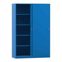 Flexeo® Schiebetürenschrank, 10 Fächer, 2 Türen, Breite 126,4 cm – Bild 26