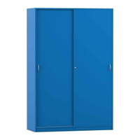 Flexeo® Schiebetürenschrank, 10 Fächer, 2 Türen, Breite 126,4 cm – Bild 27