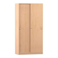 Flexeo® Schiebetürenschrank, 10 Fächer, 2 Türen, Breite 94,4 cm – Bild 9