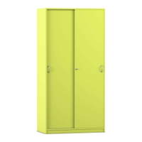 Flexeo® Schiebetürenschrank, 10 Fächer, 2 Türen, Breite 94,4 cm – Bild 15