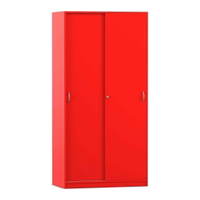 Flexeo® Schiebetürenschrank, 10 Fächer, 2 Türen, Breite 94,4 cm – Bild 21