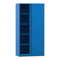 Flexeo® Schiebetürenschrank, 10 Fächer, 2 Türen, Breite 94,4 cm – Bild 26