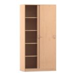 Flexeo® Schiebetürenschrank, 10 Fächer, 2 Türen, Breite 94,4 cm - Flexeo Schiebetuerenschrank 10 Faecher 2 Tueren Breite 94 4 cm 813022 P01 ZN