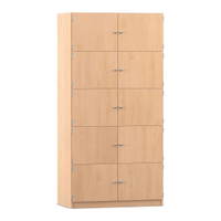 Flexeo® Schließfachschrank, 10 geschlossene Fächer, Breite 94,4 cm – Bild 10