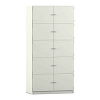 Flexeo® Schließfachschrank, 10 geschlossene Fächer, Breite 94,4 cm – Bild 18