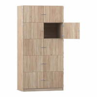 Flexeo® Schließfachschrank, 10 geschlossene Fächer, Breite 94,4 cm – Bild 5