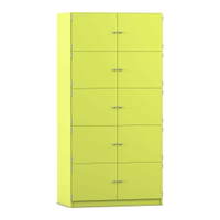 Flexeo® Schließfachschrank, 10 geschlossene Fächer, Breite 94,4 cm – Bild 15