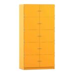 Flexeo® Schließfachschrank, 10 geschlossene Fächer, Breite 94,4 cm - Flexeo Schliessfachschrank 10 geschlossene Faecher Breite 94 4 cm 809010V0037 P02 ZN