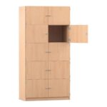 Flexeo® Schließfachschrank, 10 geschlossene Fächer, Breite 94,4 cm - Flexeo Schliessfachschrank 10 geschlossene Faecher Breite 94 4 cm 809010 P01 ZN