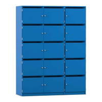 Flexeo® Schließfachschrank, 15 Fächer mit Briefschlitzen, Breite 142,5 cm – Bild 21