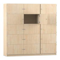 Flexeo® Schließfachschrank, 15 geschlossene Fächer, Breite 190,5 cm – Bild 23