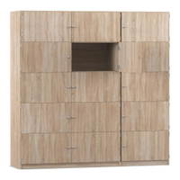 Flexeo® Schließfachschrank, 15 geschlossene Fächer, Breite 190,5 cm – Bild 29