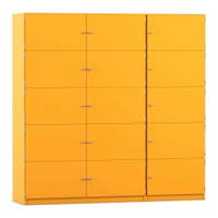Flexeo® Schließfachschrank, 15 geschlossene Fächer, Breite 190,5 cm – Bild 27