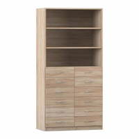 Flexeo® Schrank, 12 kleine Schubladen, 3 Fächer – Bild 4