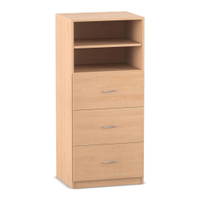 Flexeo® Schrank, 3 Hängeregister, 2 Fächer, Breite 64,1 cm – Bild 7
