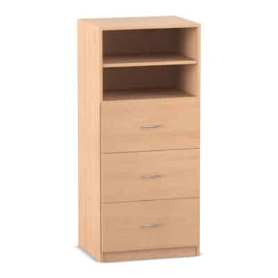 Flexeo® Schrank, 3 Hängeregister, 2 Fächer, Breite 64,1 cm