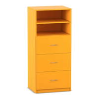 Flexeo® Schrank, 3 große Schubladen, 2 Fächer, Breite 64,1 cm – Bild 2