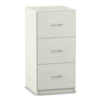 Flexeo® Schrank, 3 große Schubladen, Breite 48,1 cm – Bild 12