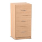 Flexeo® Schrank, 3 große Schubladen, Breite 48,1 cm - Flexeo Schrank 3 grosse Schubladen Breite 48 1 cm 818010 P02 ZN