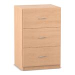 Flexeo® Schrank, 3 große Schubladen, Breite 64,1 cm - Flexeo Schrank 3 grosse Schubladen Breite 64 1 cm 818011 P02 ZN