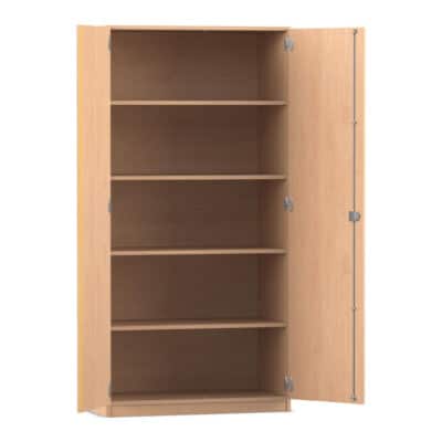 Flexeo® Schrank, 5 Fächer, 2 Türen, Breite 94,4 cm