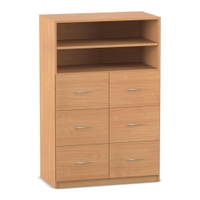 Flexeo® Schrank, 6 Hängeregister, 2 Fächer, Breite 94,4 cm – Bild 8