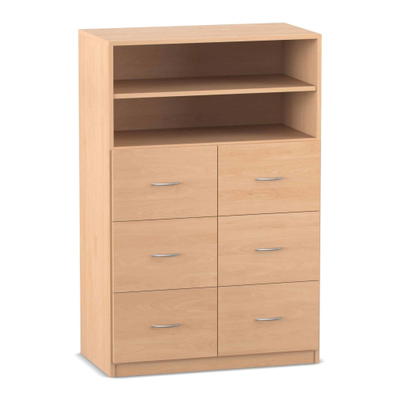 Flexeo® Schrank, 6 Hängeregister, 2 Fächer, Breite 94,4 cm