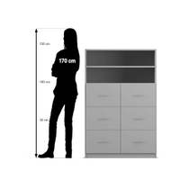 Flexeo® Schrank, 6 Hängeregister, 2 Fächer, Breite 94,4 cm – Bild 22