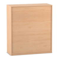 Flexeo® Schrank, 6 Hängeregister, 4 Fächer, Mittelwand, Breite 126,4 cm – Bild 7