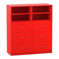 Flexeo® Schrank, 6 Hängeregister, 4 Fächer, Mittelwand, Breite 126,4 cm – Bild 14