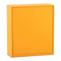 Flexeo® Schrank, 6 große Schubladen, 4 Fächer, Mittelwand, Breite 126,4 cm – Bild 3