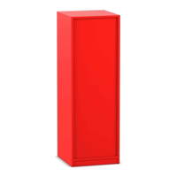 Flexeo® Schrank, 6 kleine Schubladen, 2 Fächer, Breite 48,1 cm – Bild 15