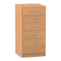 Flexeo® Schrank, 6 kleine Schubladen, Breite 48,1 cm – Bild 8