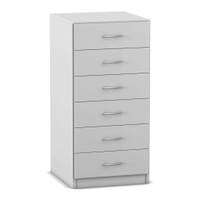 Flexeo® Schrank, 6 kleine Schubladen, Breite 48,1 cm – Bild 16