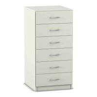 Flexeo® Schrank, 6 kleine Schubladen, Breite 48,1 cm – Bild 12
