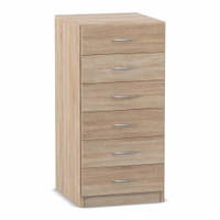 Flexeo® Schrank, 6 kleine Schubladen, Breite 48,1 cm – Bild 4