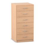 Flexeo® Schrank, 6 kleine Schubladen, Breite 48,1 cm - Flexeo Schrank 6 kleine Schubladen Breite 48 1 cm 818008 P02 ZN