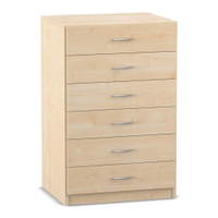 Flexeo® Schrank, 6 kleine Schubladen, Breite 64,1 cm – Bild 20