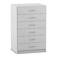 Flexeo® Schrank, 6 kleine Schubladen, Breite 64,1 cm – Bild 16