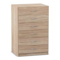 Flexeo® Schrank, 6 kleine Schubladen, Breite 64,1 cm – Bild 4