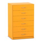 Flexeo® Schrank, 6 kleine Schubladen, Breite 64,1 cm - Flexeo Schrank 6 kleine Schubladen Breite 64 1 cm 818009V0037 P02 ZN