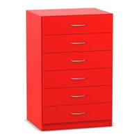 Flexeo® Schrank, 6 kleine Schubladen, Breite 64,1 cm – Bild 14