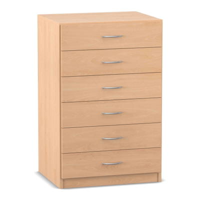 Flexeo® Schrank, 6 kleine Schubladen, Breite 64,1 cm